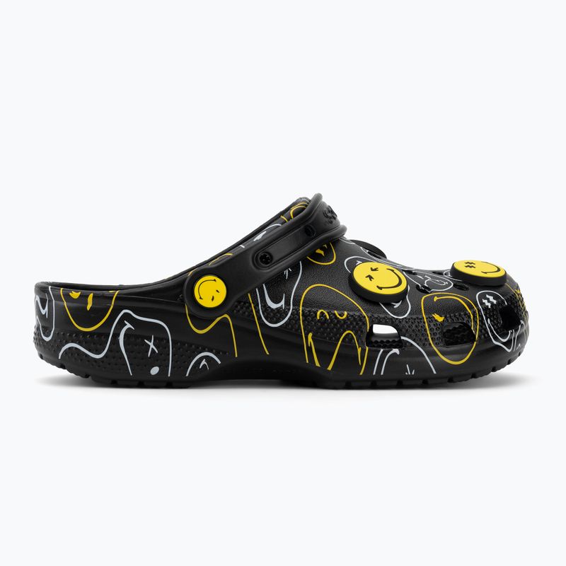 Slides Crocs Classic Smiley multicolor 3