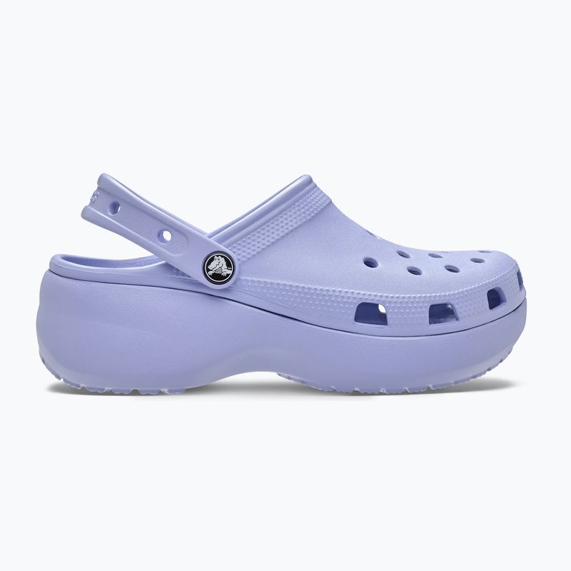 Women's slides Crocs Classic Platform Clog blue haze 2