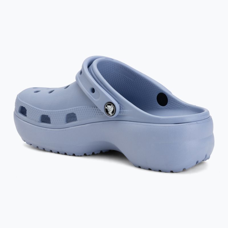 Women's slides Crocs Classic Platform Clog blue haze 4