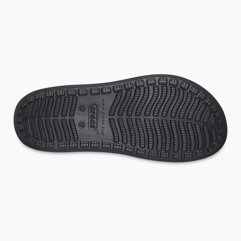 Flip-flops Crocs Yukon Vista II Leather black/black 3