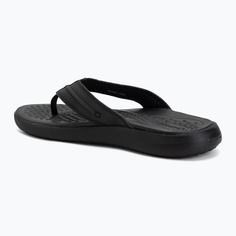Flip-flops Crocs Yukon Vista II Leather black/black 3