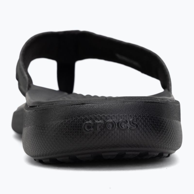 Flip-flops Crocs Yukon Vista II Leather black/black 6