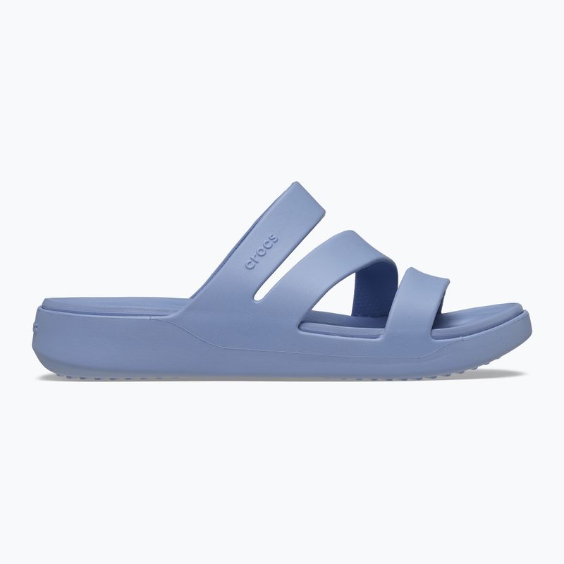 Women's slides Crocs Getaway Strappy blue haze 2