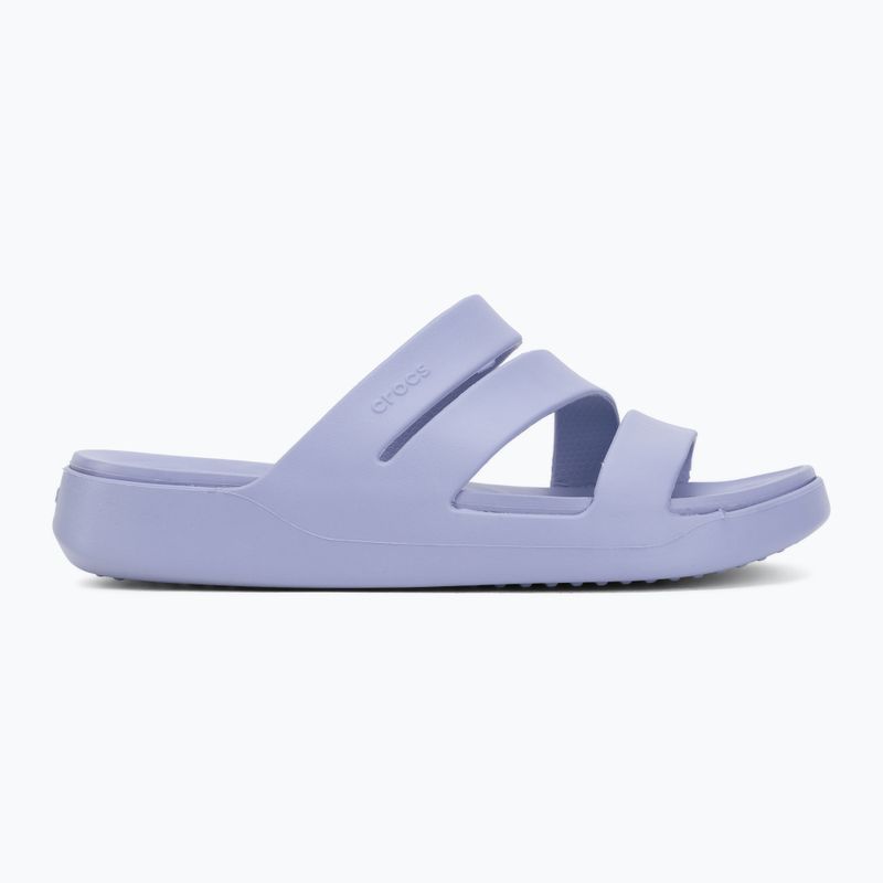 Women's slides Crocs Getaway Strappy blue haze 2