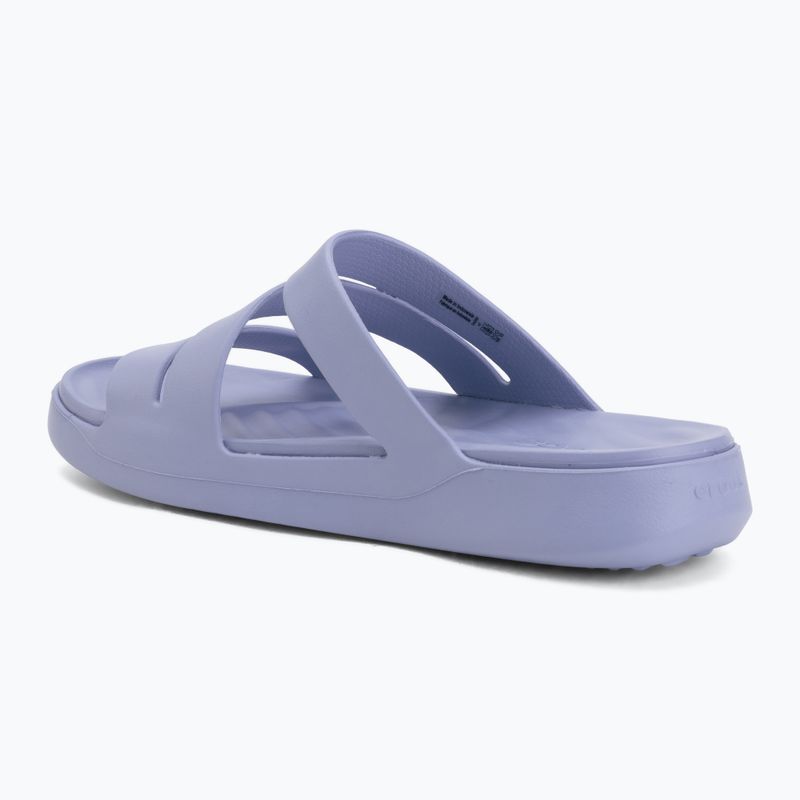 Women's slides Crocs Getaway Strappy blue haze 3