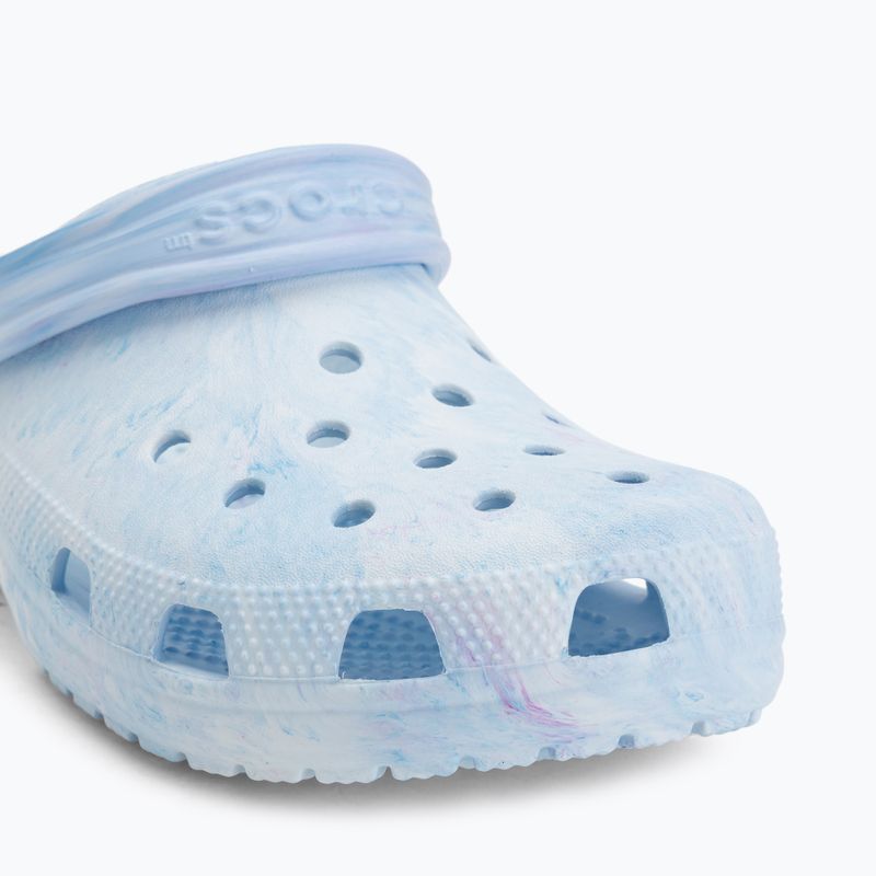 Slides Crocs Classic Watercolor Marbled oxygen swirl 8