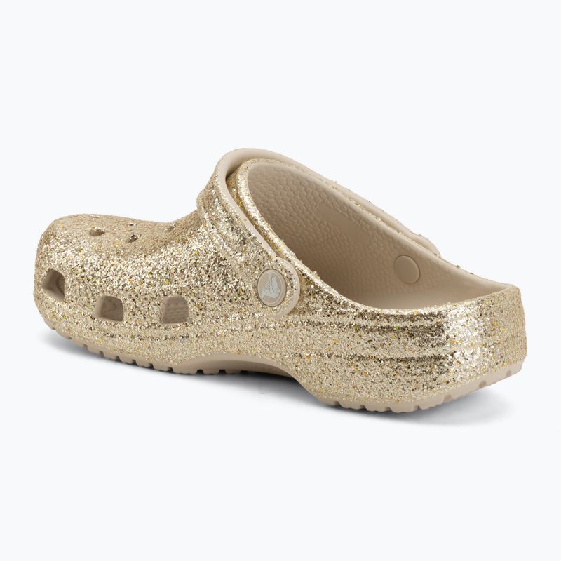 Children's slides Crocs Classic Chunky Glitter sandstone 4