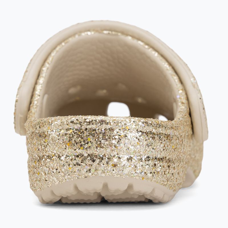Children's slides Crocs Classic Chunky Glitter 211940 sandstone 7