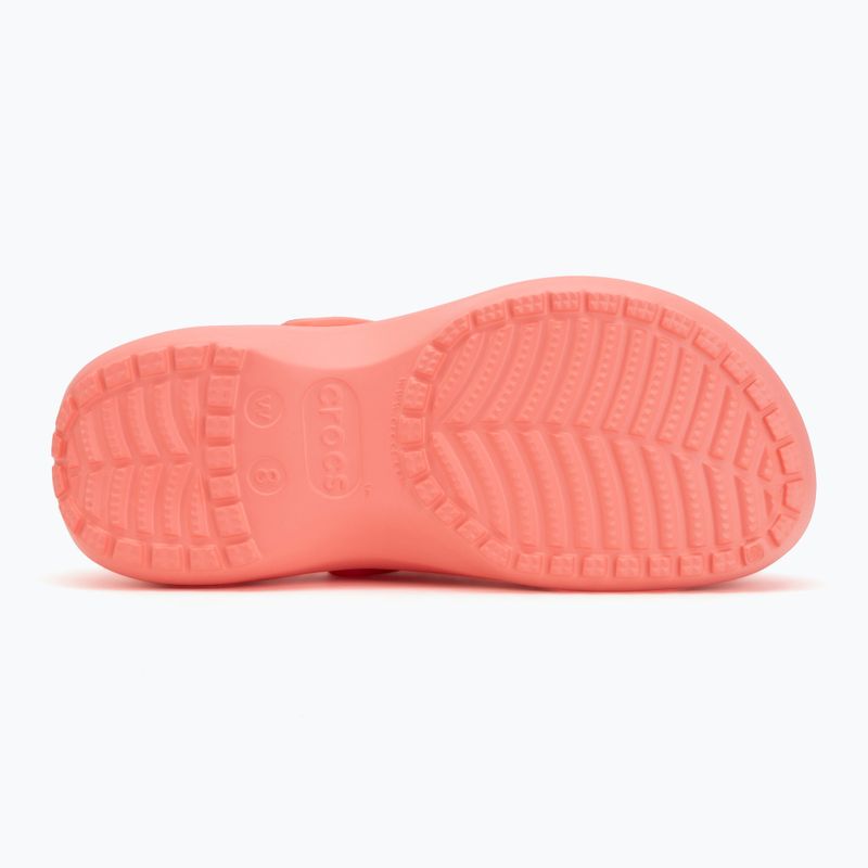 Women's slides Crocs Classic Platform Clog guava 5