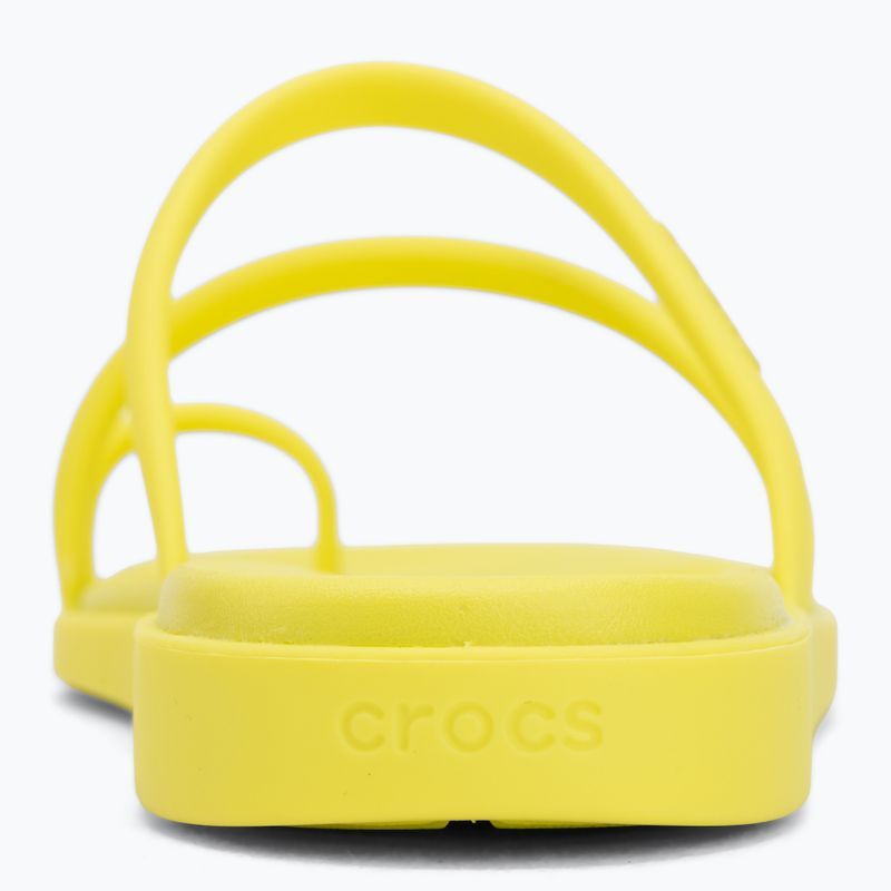 Women's slides Crocs Miami Toe Loop Sandal citrus 6