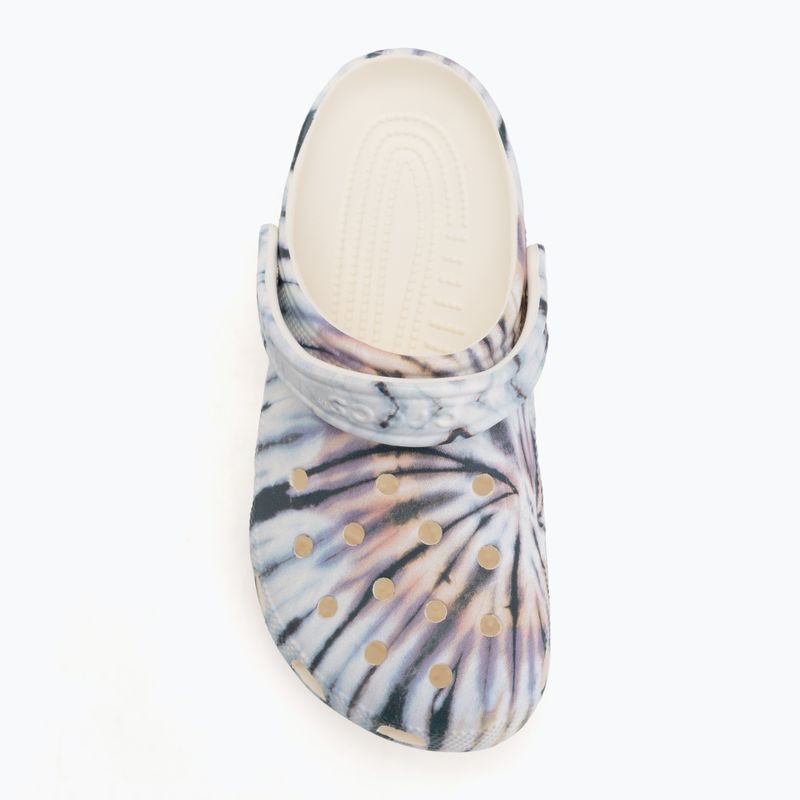 Slides Crocs Classic Tie Dye chalk/multi 6