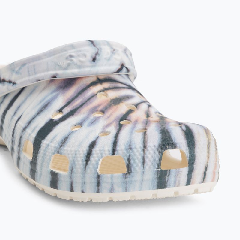 Slides Crocs Classic Tie Dye chalk/multi 8