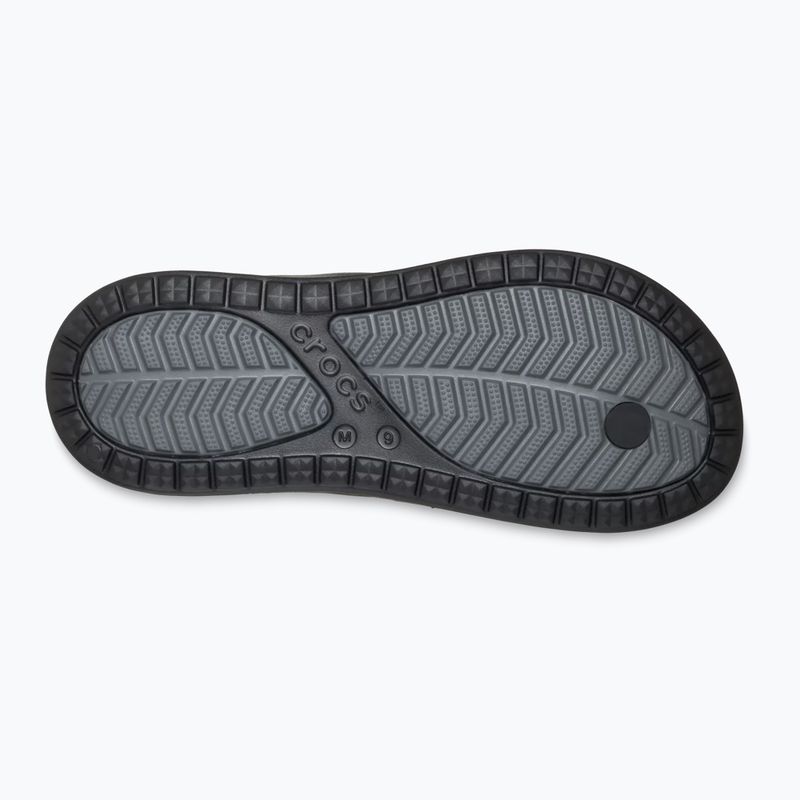 Flip-flops Crocs Coast Flip black/slate grey 3
