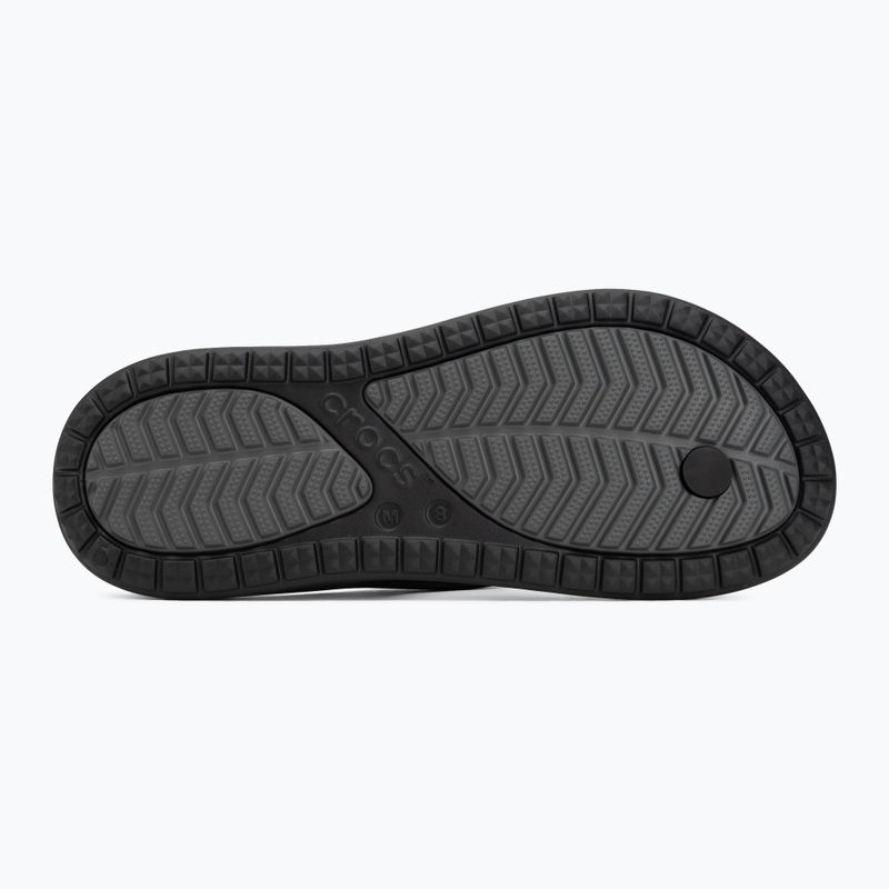 Flip-flops Crocs Coast Flip black/slate grey 4