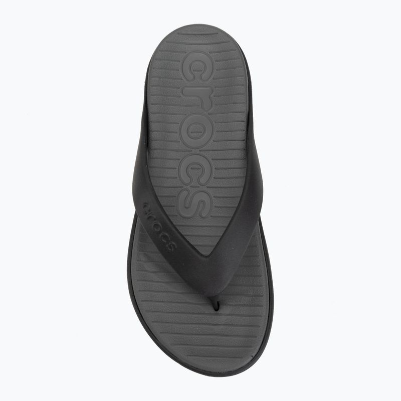 Flip-flops Crocs Coast Flip black/slate grey 5