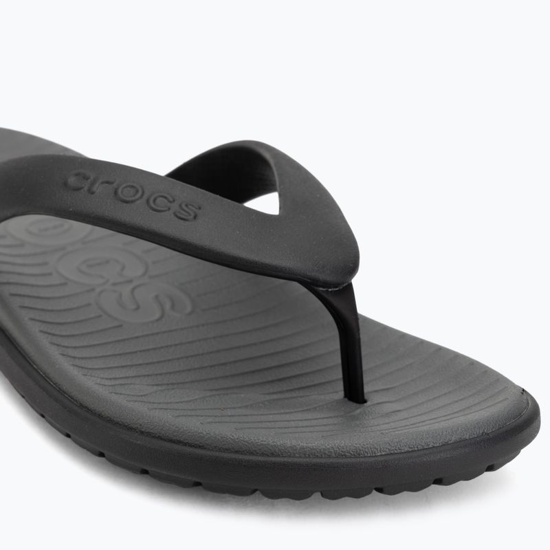 Flip-flops Crocs Coast Flip black/slate grey 7