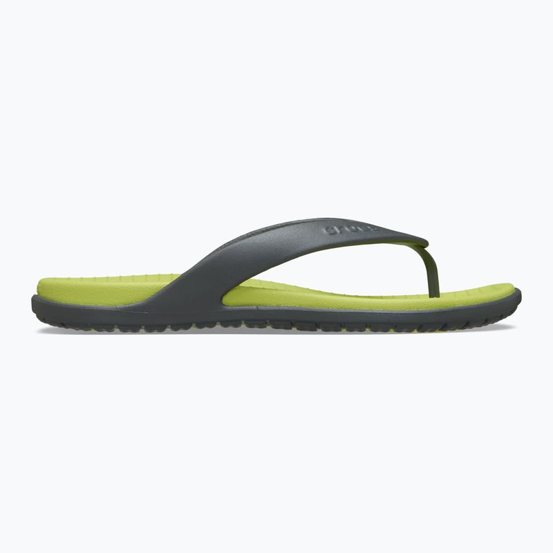 Flip-flops Crocs Coast Flip slate grey/citrus 9
