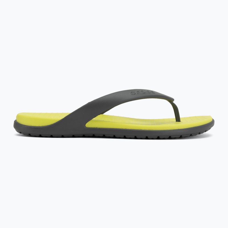 Flip-flops Crocs Coast Flip slate grey/citrus 2
