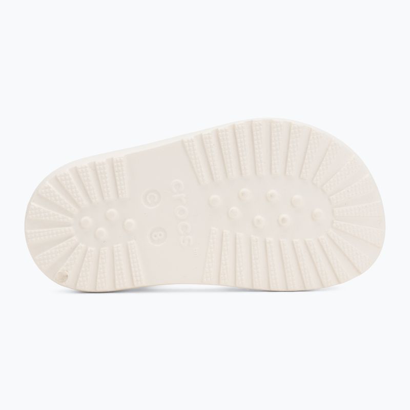 Children's sandals Crocs Classic Flower chalk 4