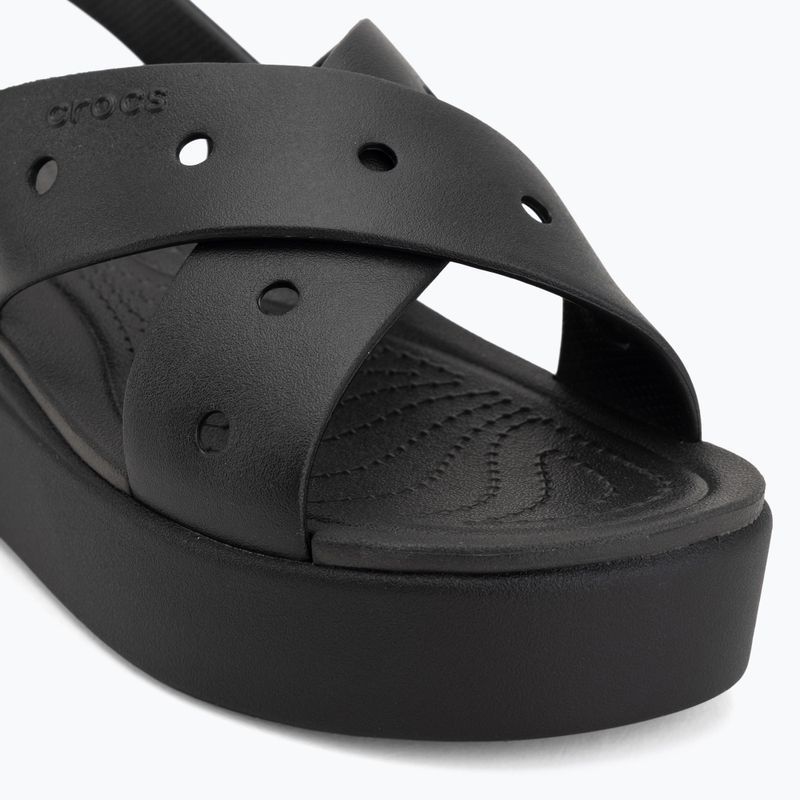 Women's sandals Crocs Broklyn 4U Cross Strap black 7
