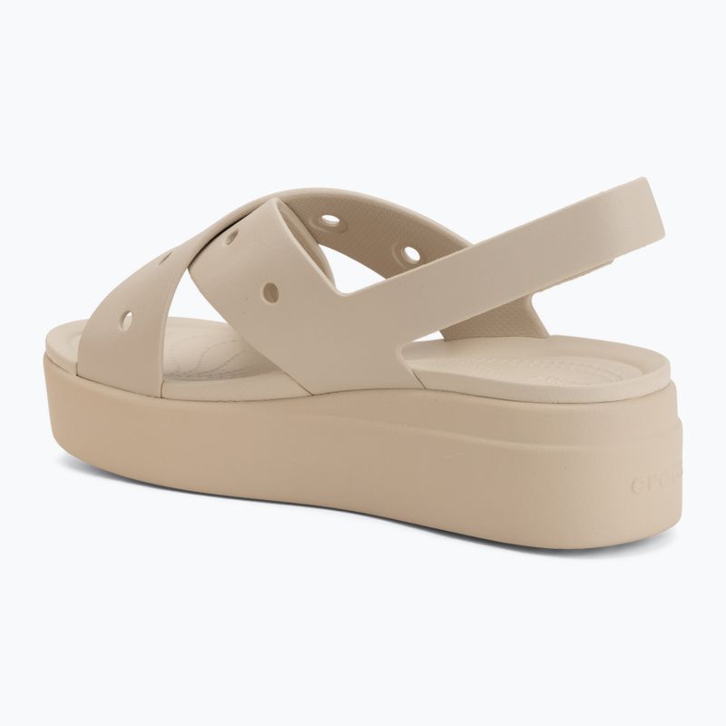 Women's sandals Crocs Broklyn 4U Cross Strap frappe 3