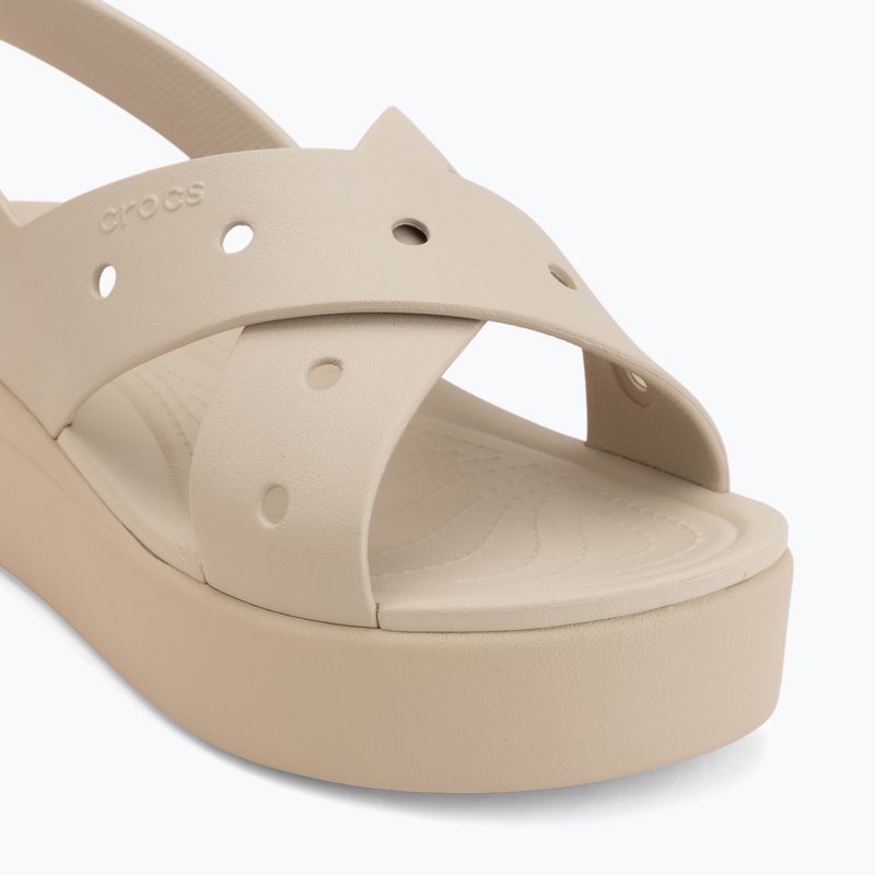 Women's sandals Crocs Broklyn 4U Cross Strap frappe 7