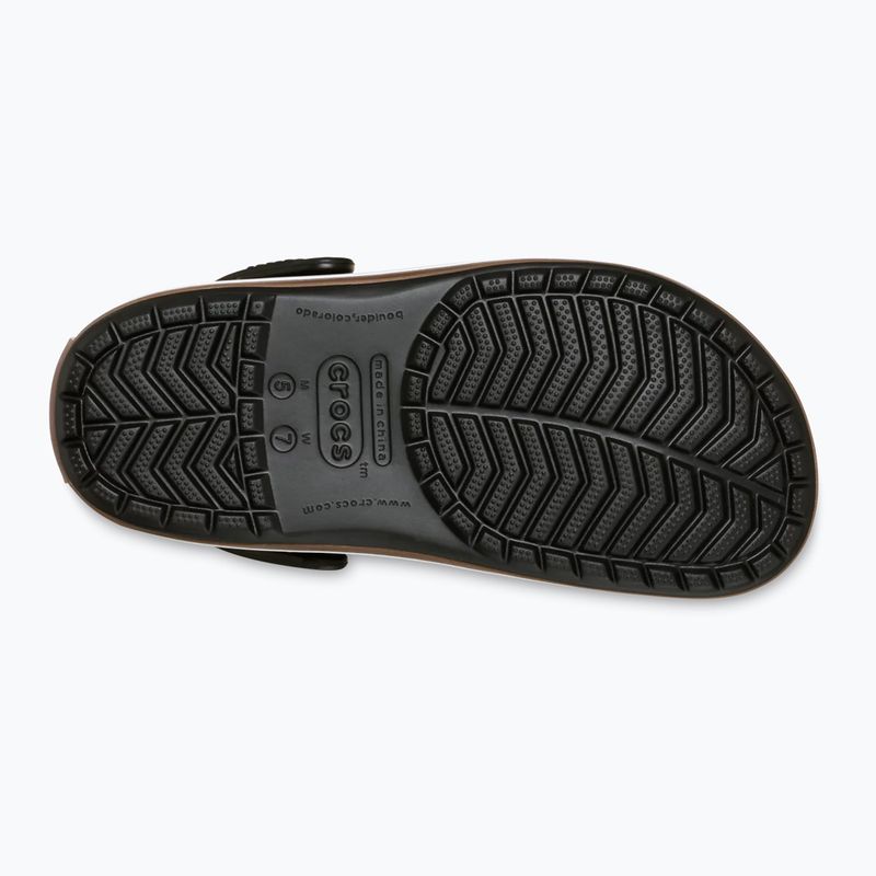 Slides Crocs Crocband Gum black 4