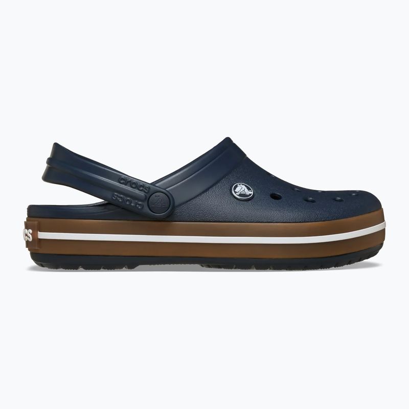 Slides Crocs Crocband Gum navy 2
