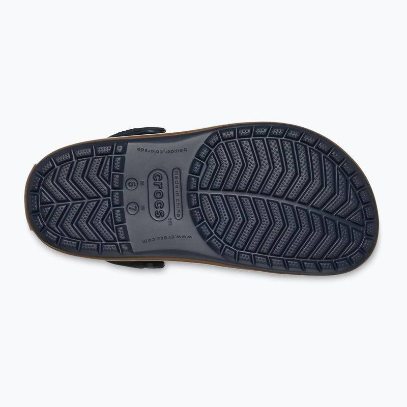 Slides Crocs Crocband Gum navy 4