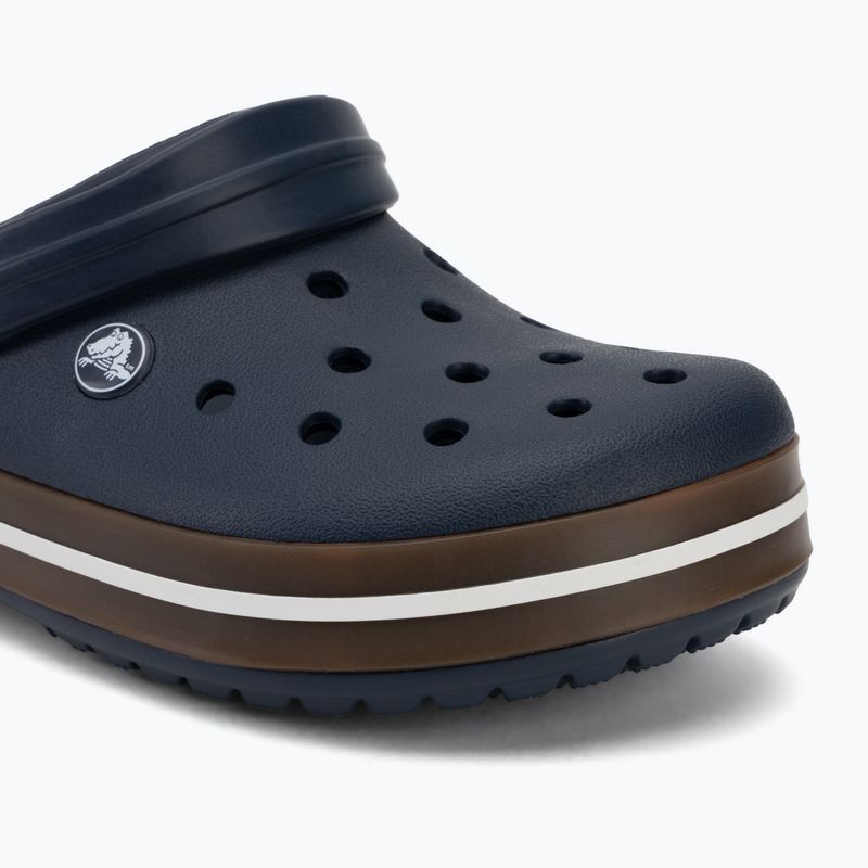 Slides Crocs Crocband Gum navy 8