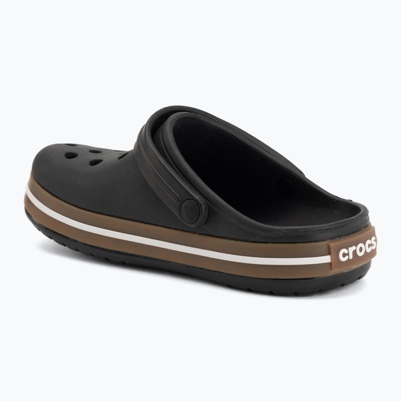 Children's slides Crocs Crocband Gum black 4