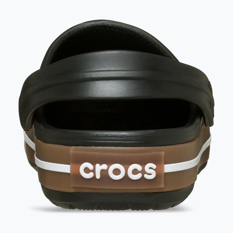 Children's slides Crocs Crocband Gum black 3