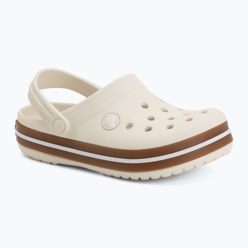 Children's slides Crocs Crocband Gum summit white 2