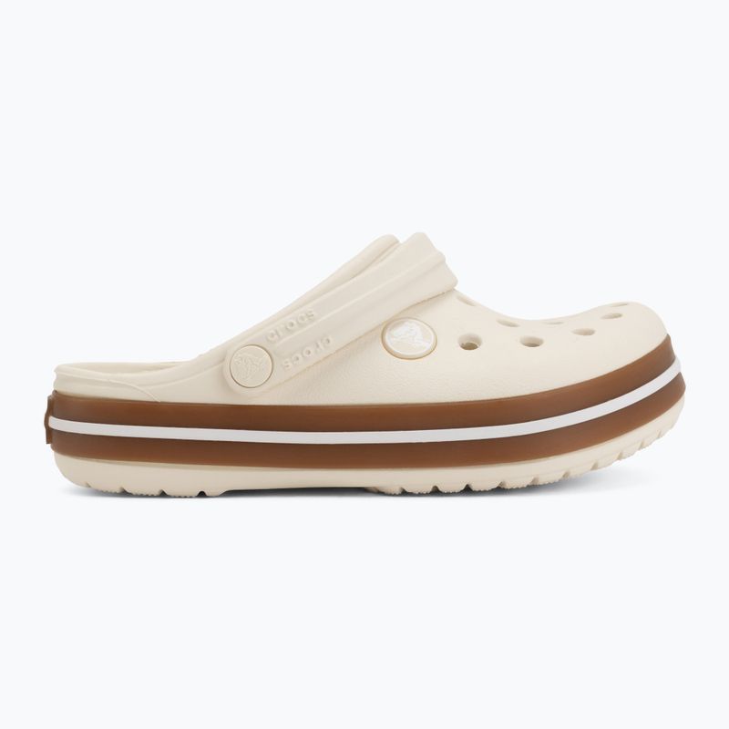 Children's slides Crocs Crocband Gum summit white 3