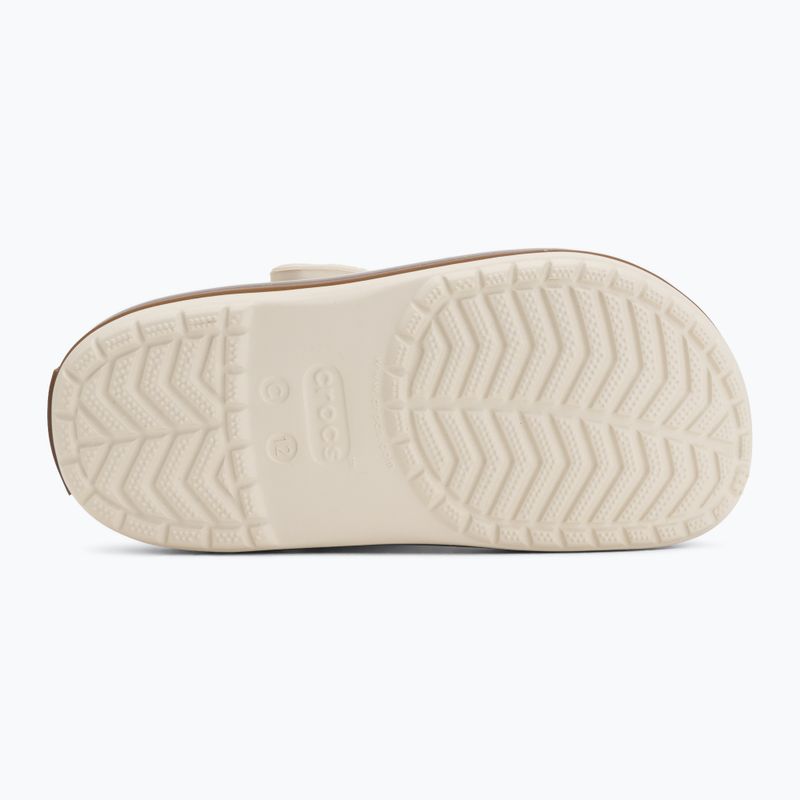 Children's slides Crocs Crocband Gum summit white 5