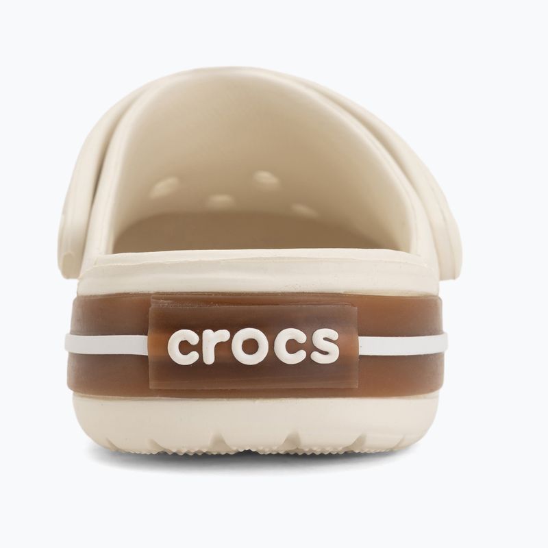 Children's slides Crocs Crocband Gum summit white 7