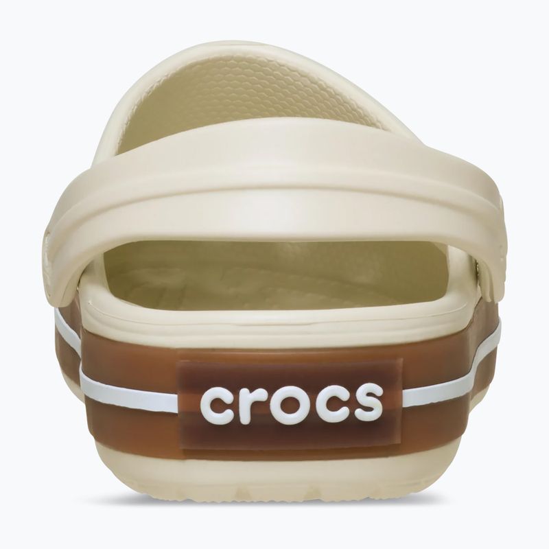 Children's slides Crocs Crocband Gum summit white 3