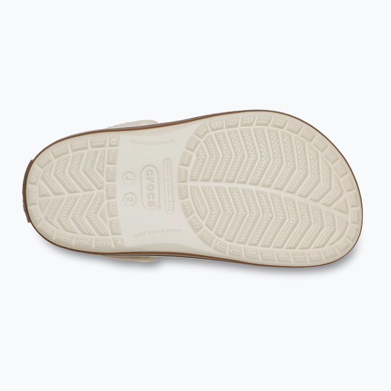 Children's slides Crocs Crocband Gum summit white 4