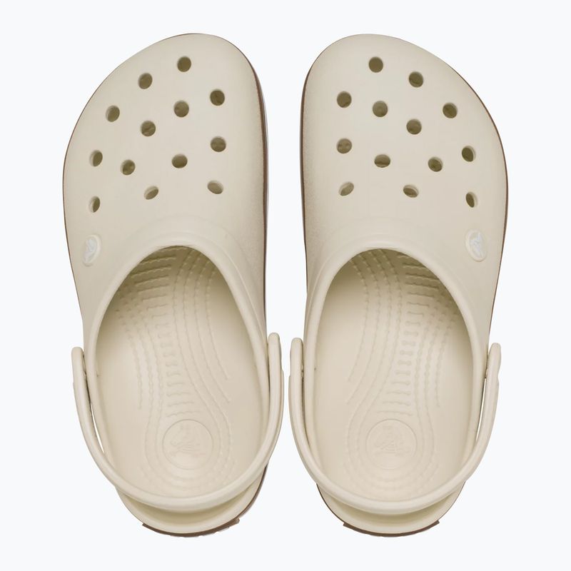 Children's slides Crocs Crocband Gum summit white 5