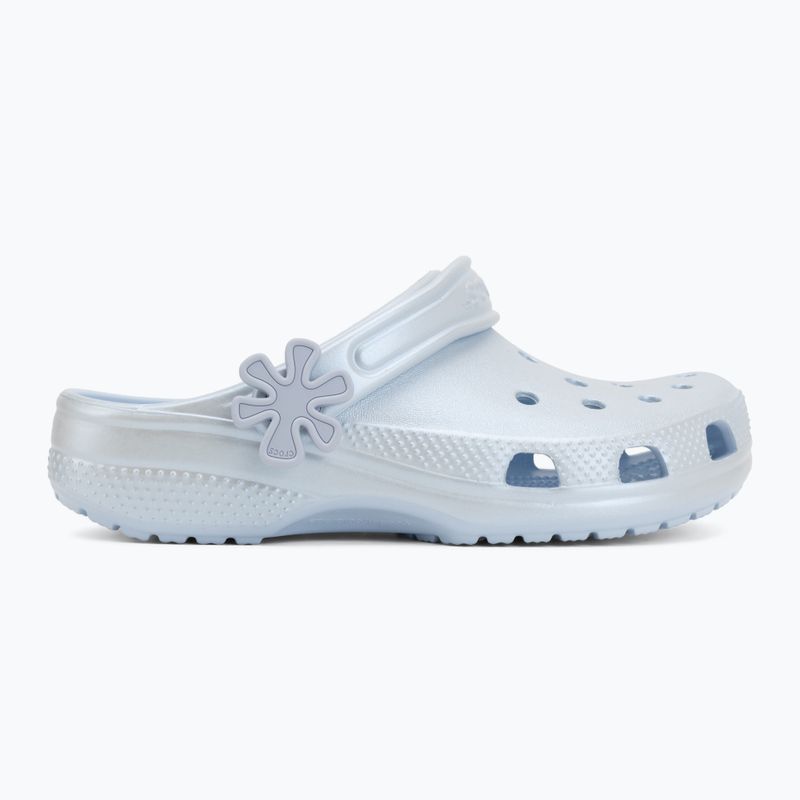 Children's slides Crocs Classic Pearl Shine blue frost 3