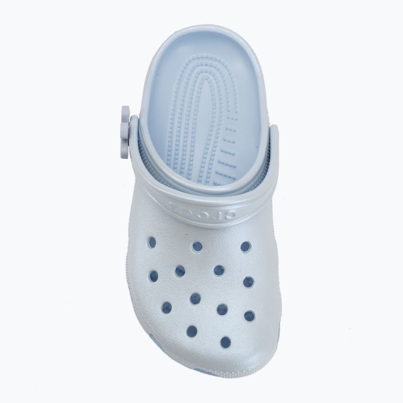 Children's slides Crocs Classic Pearl Shine blue frost 6