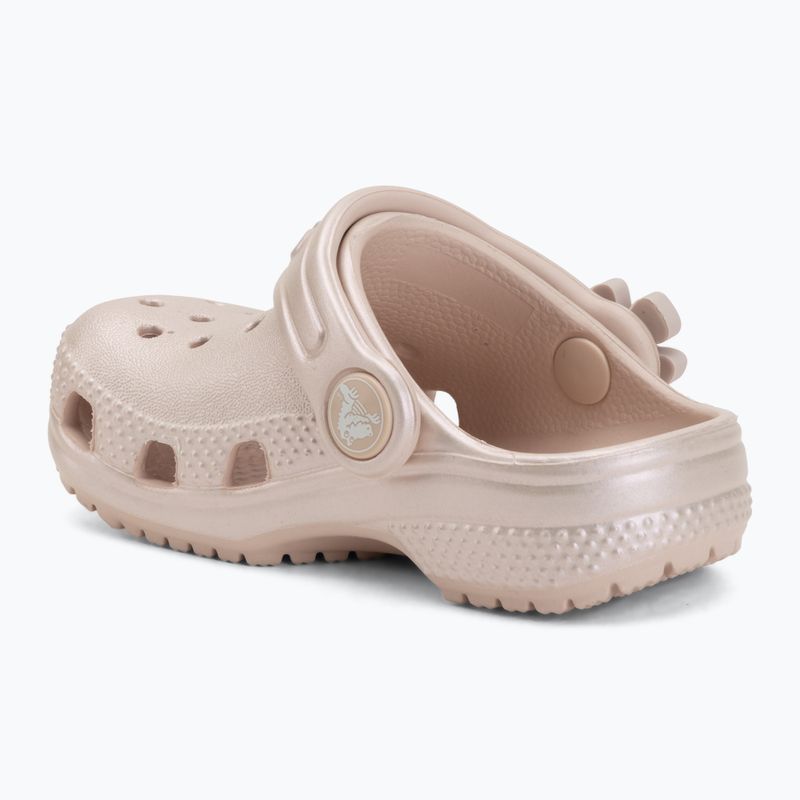 Children's slides Crocs Classic Pearl Shine 212815 quartz 4