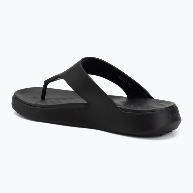 Women's flip-flops Crocs Getaway Triangle black 3