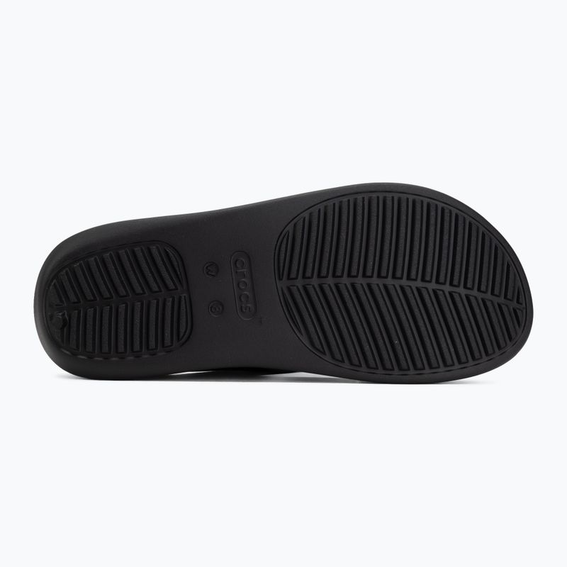 Women's flip-flops Crocs Getaway Triangle black 4