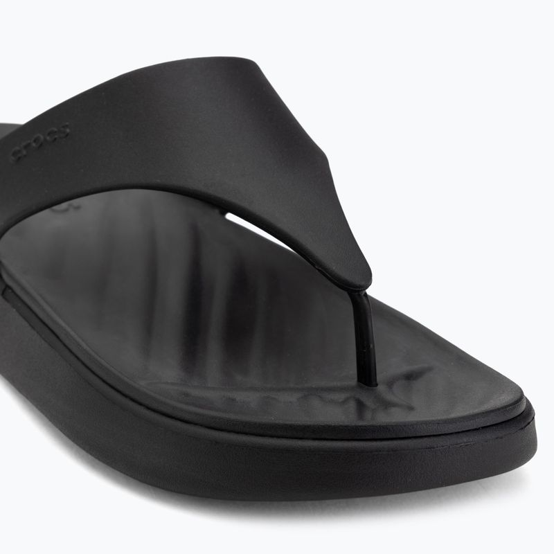 Women's flip-flops Crocs Getaway Triangle black 7