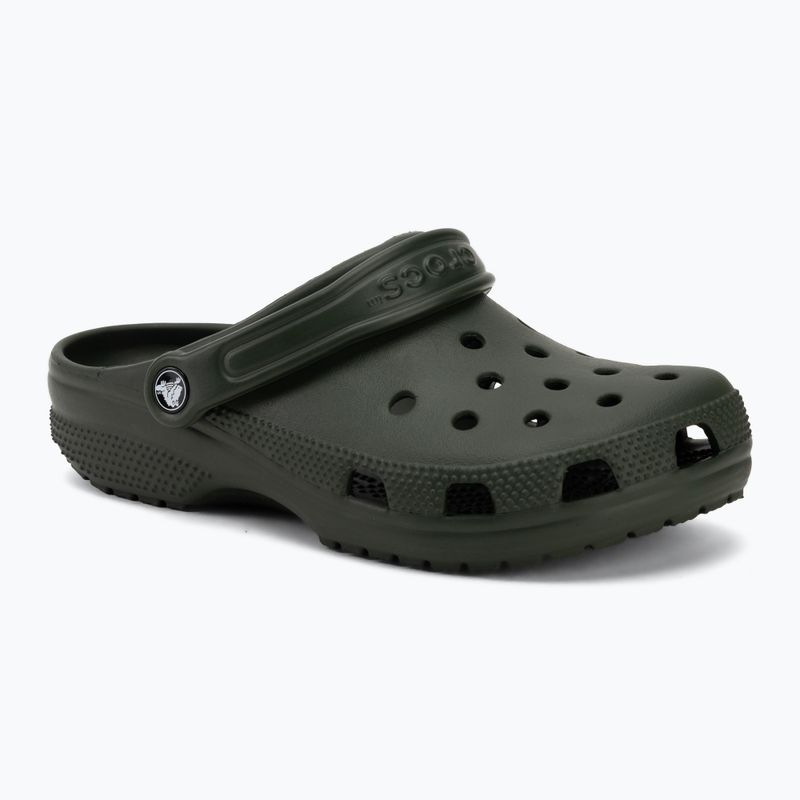 Slides Crocs Classic army green
