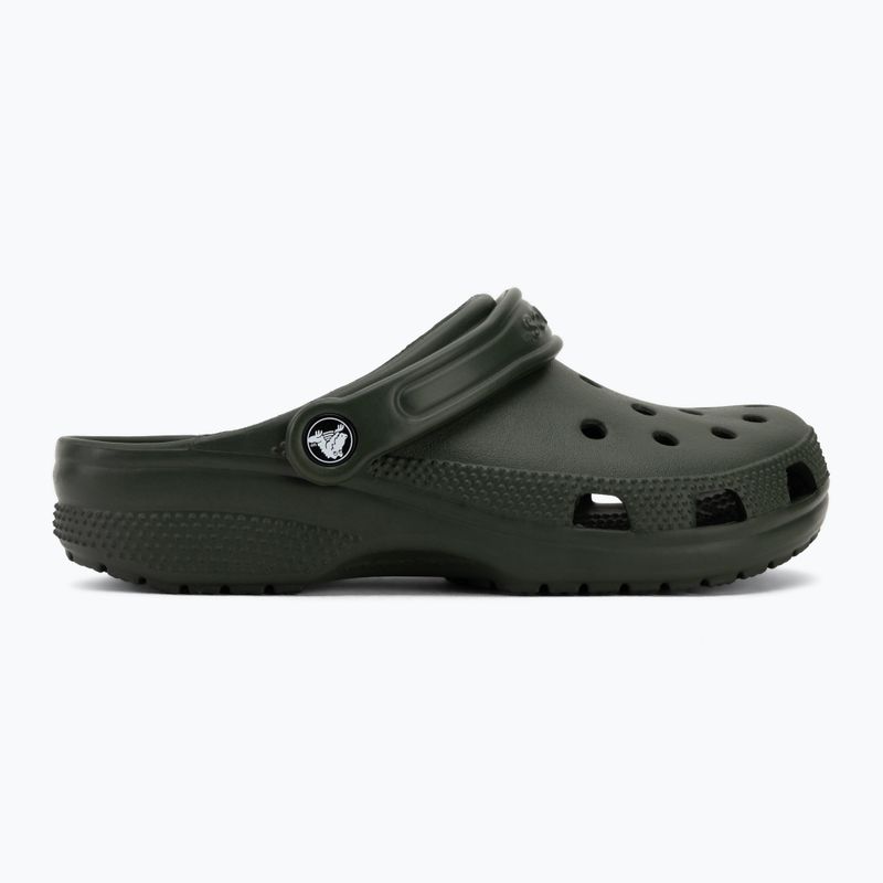 Slides Crocs Classic army green 3