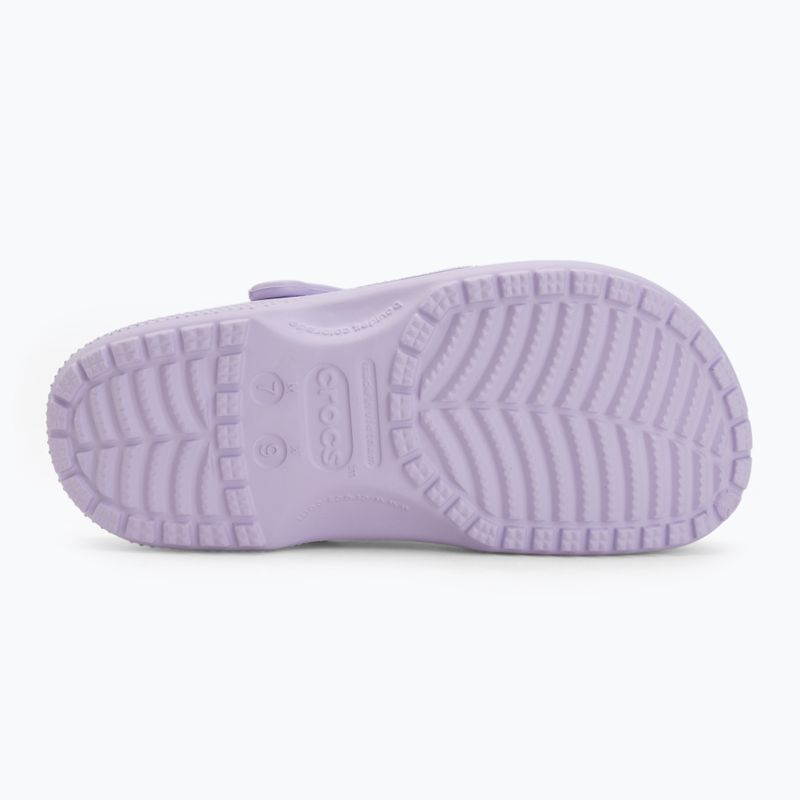 Slides Crocs Classic purple halo 5