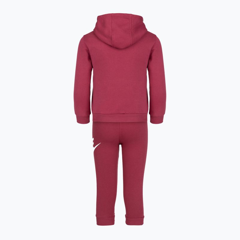 Children's tracksuit Nike Club Fleece sweet beet 2