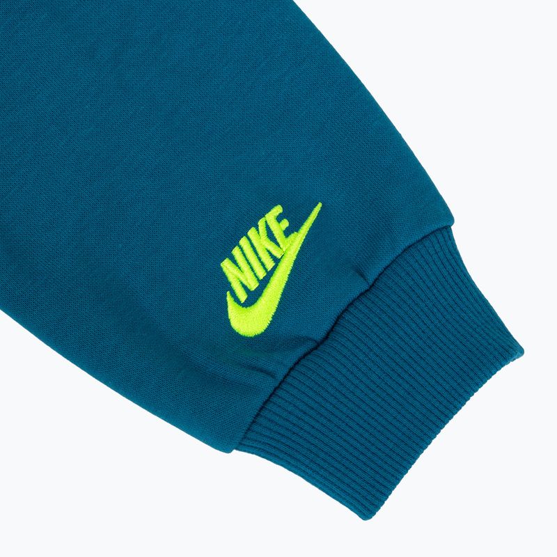 Children's tracksuit Nike Sportswear Get With Me Lightweight Fleece green abyss 7